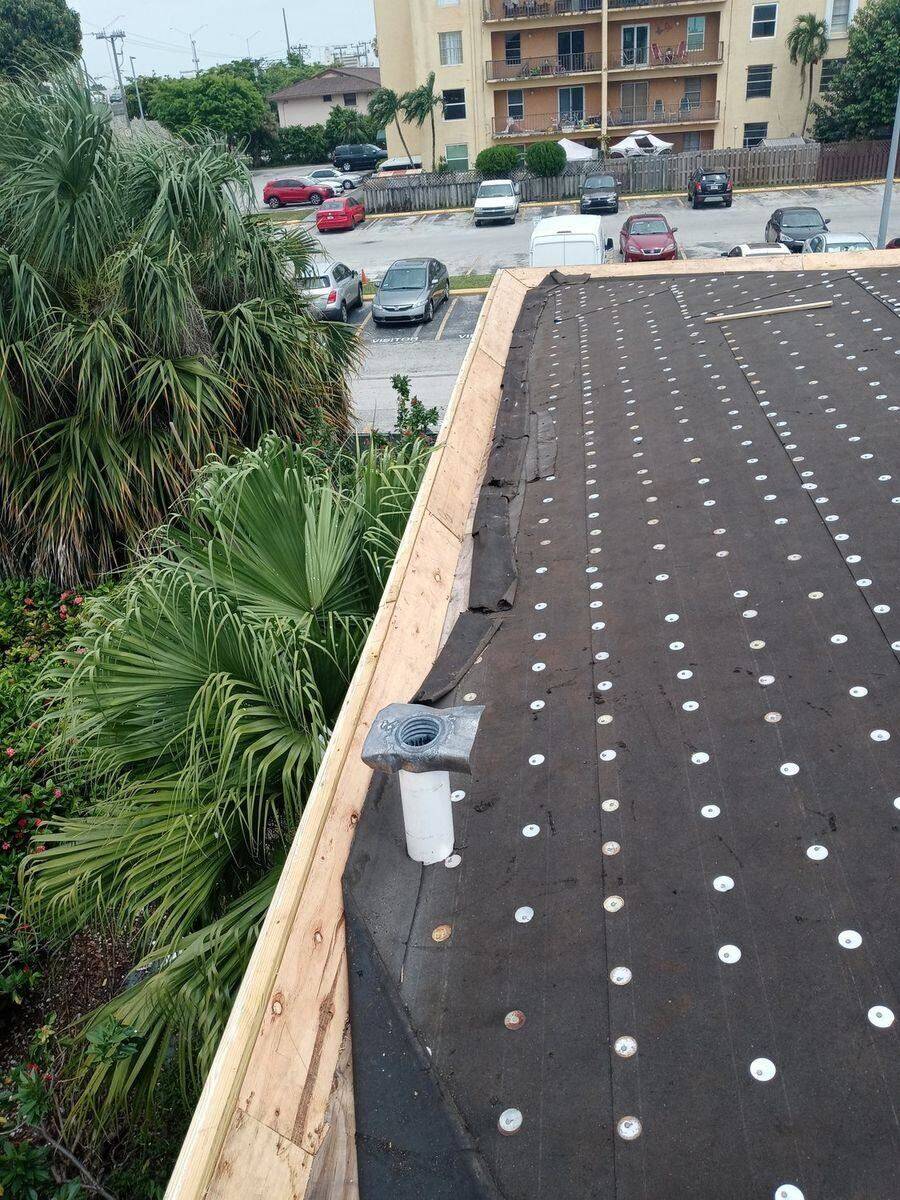Clubhouse roof system installation — Bell Engineering & Construction
