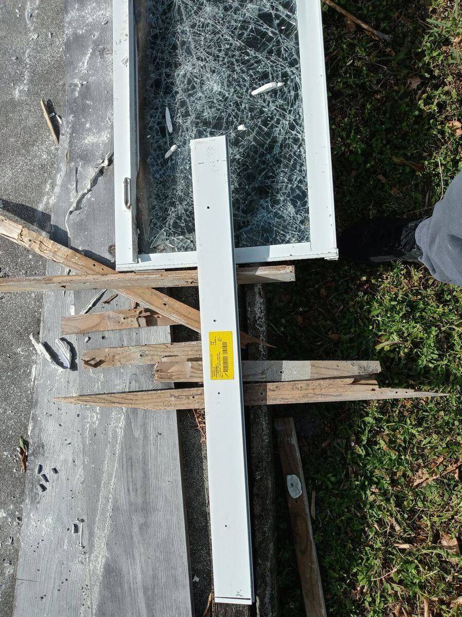Impact window fitted and sealed — Bell Engineering & Construction