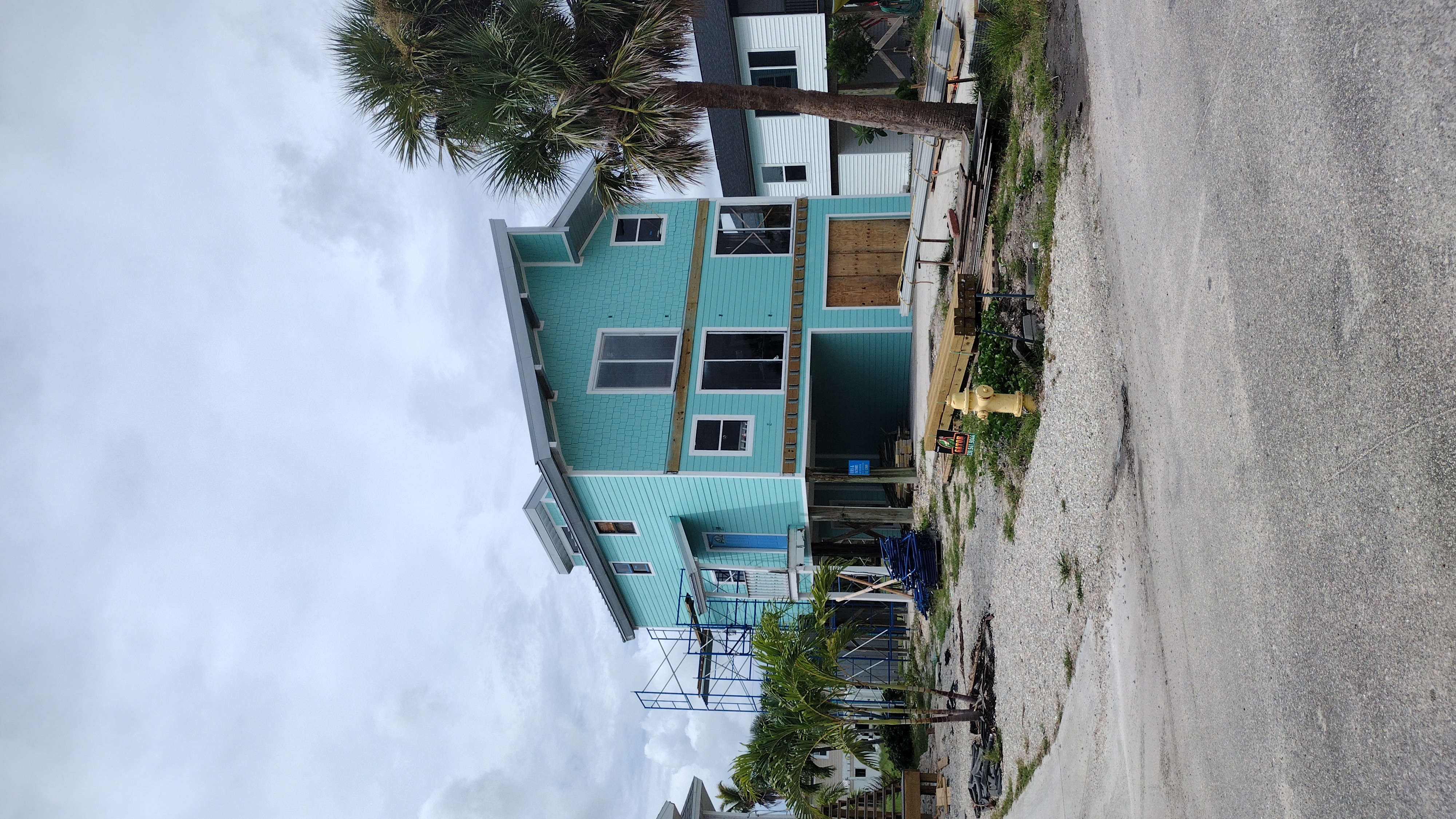 Finished home with new James Hardie fiber-cement siding — Bell Engineering & Construction, Palm Beach County
