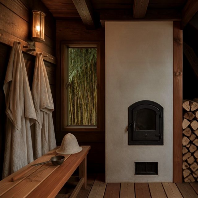 The changing room
