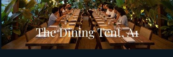 Rendering of the AMERICA dining tent